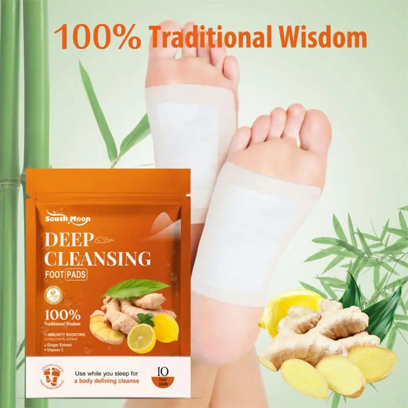 Ginger Detox Foot Pads Stress Relief