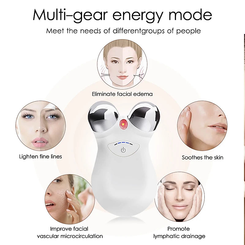 Facial Microcurrent Massager for Skin