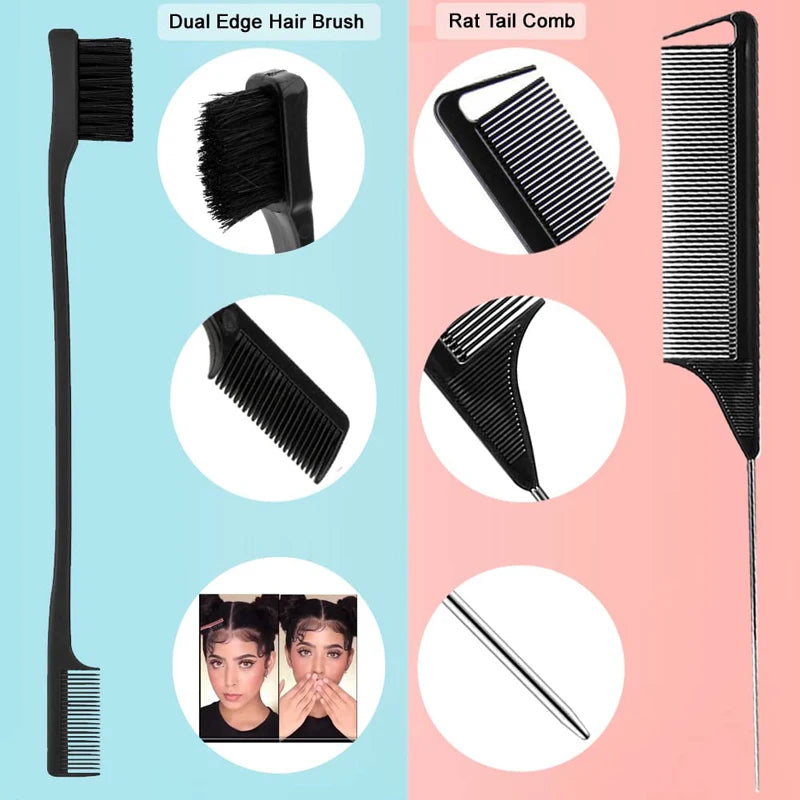10-Piece Hair Styling Comb Set