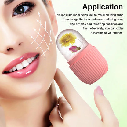 Silicone Ice Facial Roller Skin Care