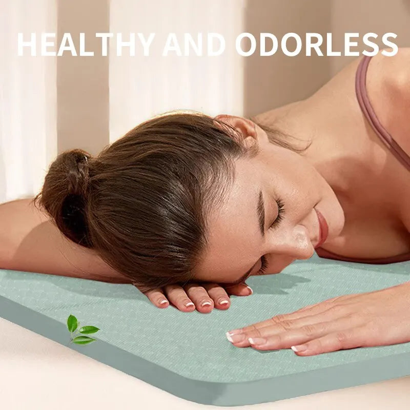 Eco-Friendly Foldable Yoga Mat: Double-Sided, Non-Slip