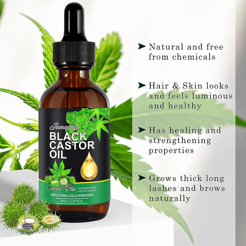 Black Castor Oil: Hair & Skin Care Miracle