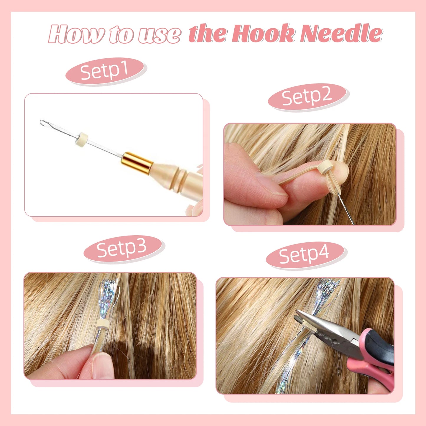 Micro Links Hair Extension Tool Kit